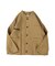 Back Satin Graffiti Bandcollar Jacket