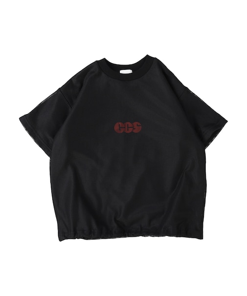 Mesh Layered S/S Tee