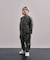 Back Satin Graffiti Balloon Pants