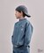 8oz Denim SNOOPY Bandcollar Shirt