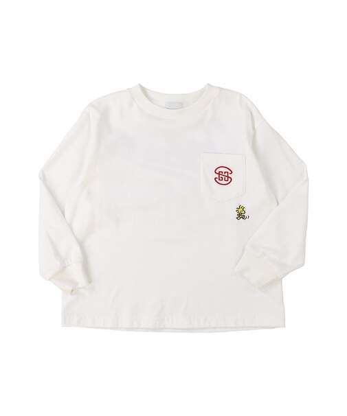 SNOOPY BASEBALL L/S Tee