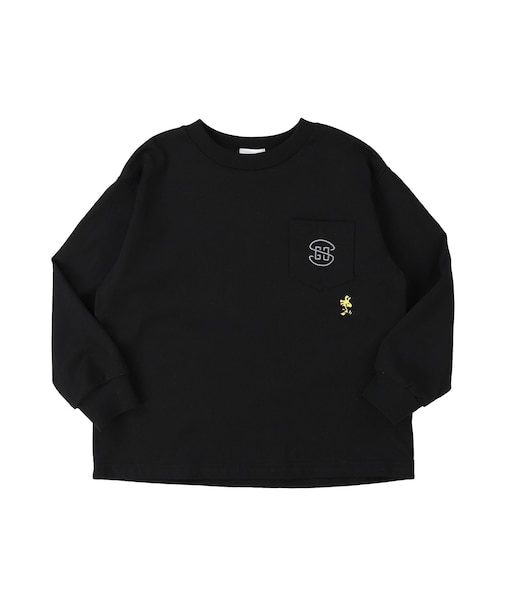 SNOOPY BASEBALL L/S Tee