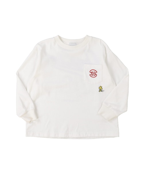 SNOOPY BASEBALL L/S Tee