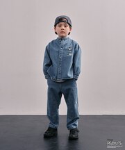 8oz Denim SNOOPY Work Pants