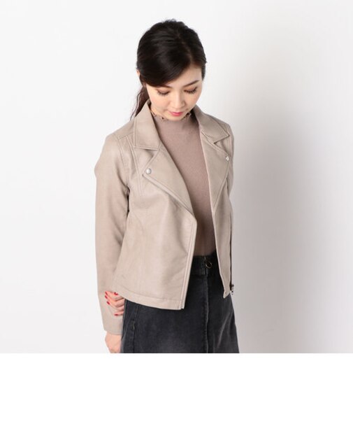 フェイクレザーライダース／