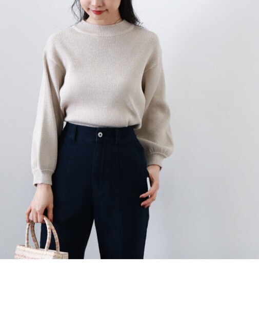 ソデボリュームラメニット