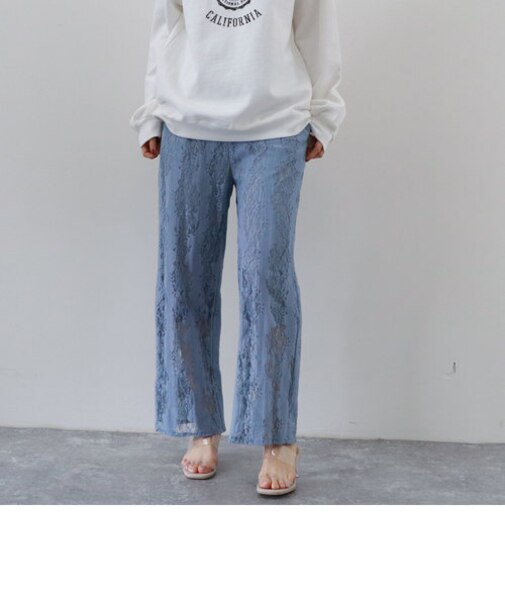 ジャカードレースパンツ