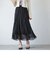 ワッシャーマーメイドフレアスカート
