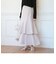 アシメラッフルティアードスカート／