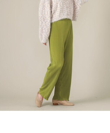 プリーツパンツ