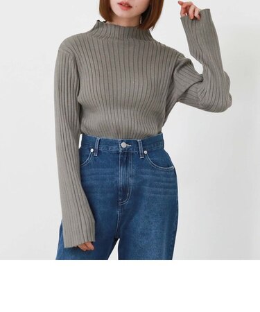 モチモチリブニット