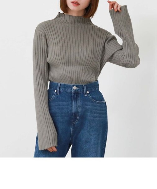 モチモチリブニット