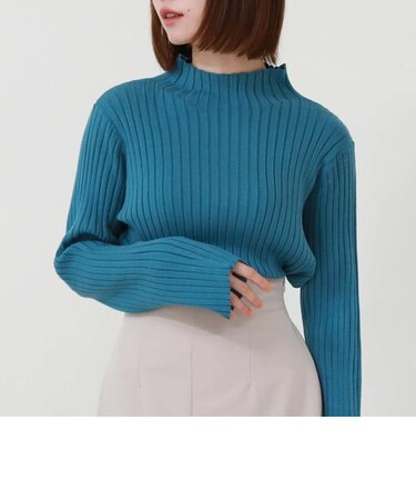 モチモチリブニット