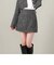 モールツイードミニスカート