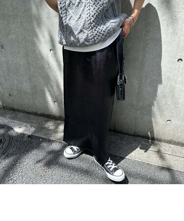 ＜Ｌｔｄ．＞Ｗｒｉｎｋｌｅ　Ｓａｔｉｎ　Ｓｋｉｒｔ