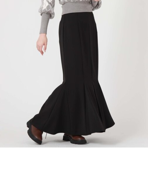 マチ付きマーメイドスカート