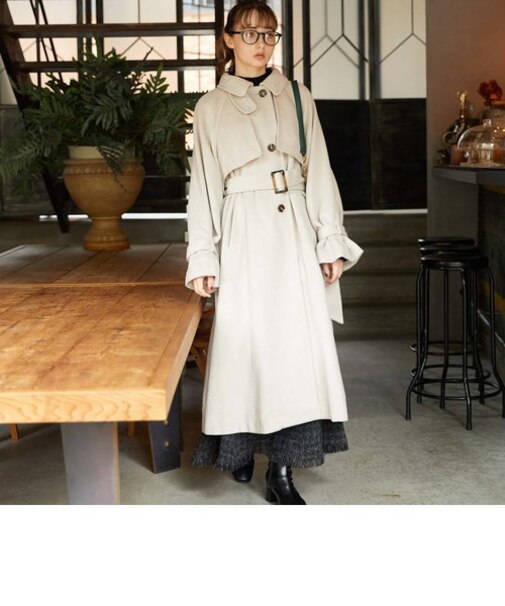 ２ｗａｙウールトレンチコート