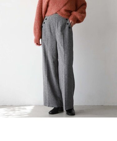 ツイードマリンストレートパンツ