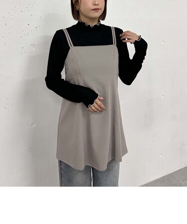 ダブルストラップミニキャミワンピース