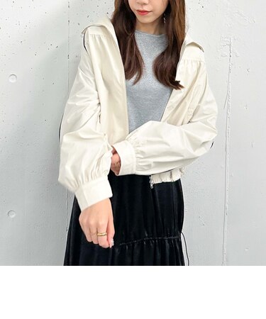 パイピングギャザーブルゾン