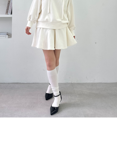 【ＳＥＴ　ＵＰ対応】サーキュラースウェットミニスカート