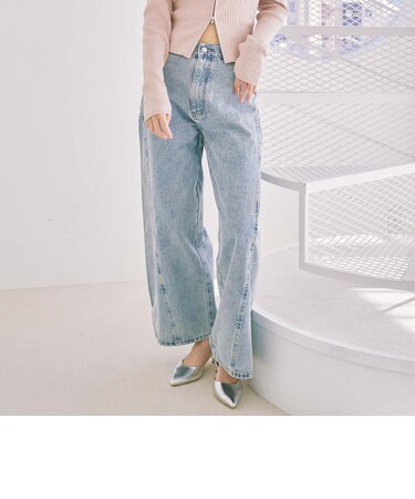 ポイントＪＱデニムワイドデニム