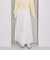 コットンライクシャーリングティアードスカート