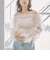 シャーリングオフショルチュールＴＯＰＳ／