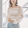 シャーリングオフショルチュールＴＯＰＳ／
