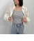 パット付きストラップキャミ／