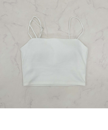 ２ｗａｙアシメクロップドキャミソール／