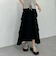 コットンライクアシメティアードスカート