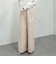 ワイドタックチノパンツ
