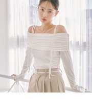 ドロストオフショルカットＴＯＰＳ