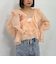 ダブルラッフルリボンブラウス
