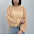 ラメメッシュドロストニット