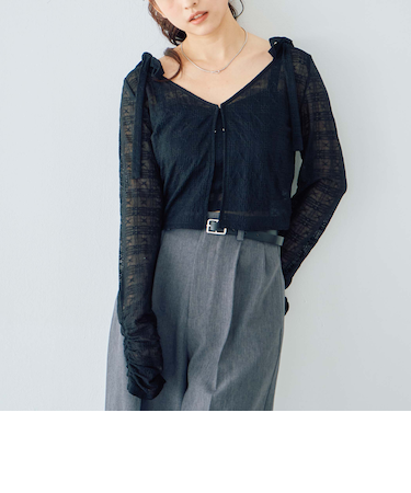 ＪＱレースキャミカーデＳＥＴ