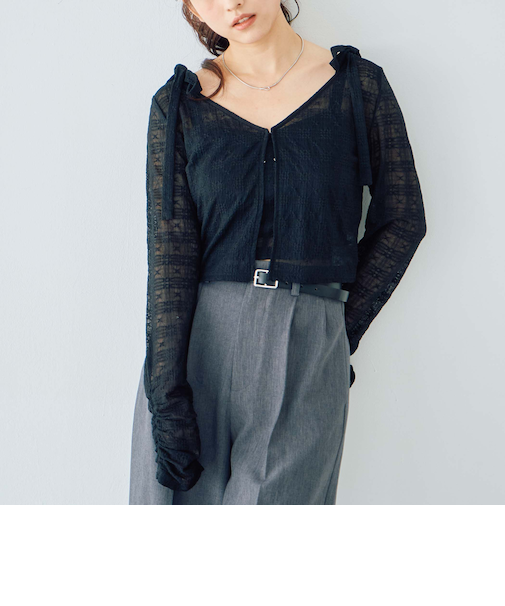 ＪＱレースキャミカーデＳＥＴ