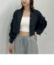 ドロストスリーヴショートシャツ