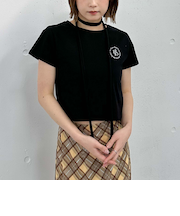 チョーカー付刺繍チビＴｅｅ