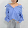 ２ｗａｙオフショルストライプシャツ