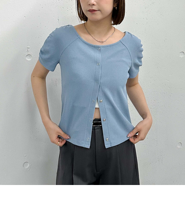 花柄アソートワッフルカットＴＯＰＳ