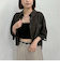 ハーフスリーブ比翼シャツ