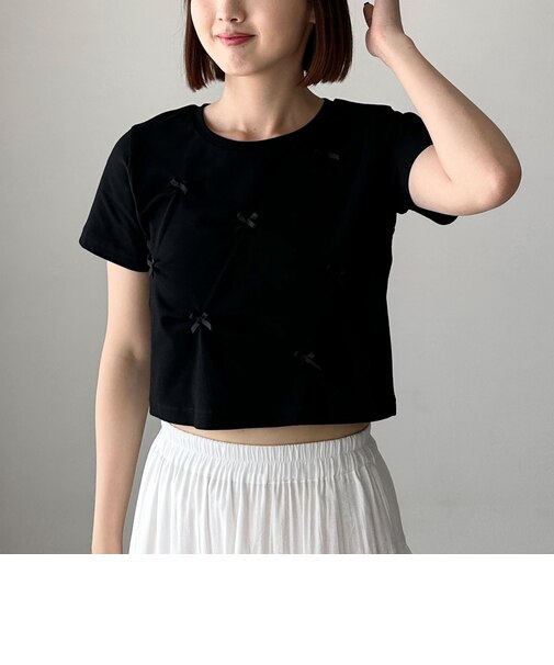 タックミニリボンチビTee
