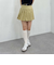 チノプリーツミニスカート