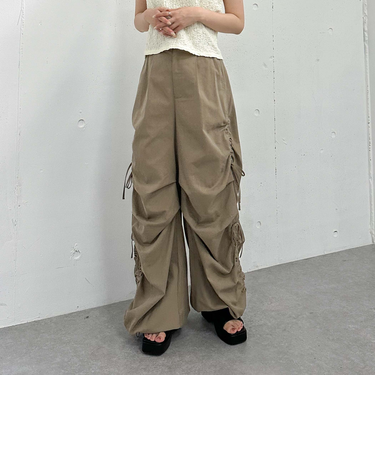 サイドドロストカーゴパンツ