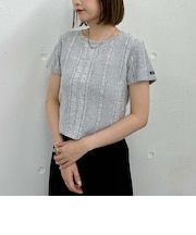 ネーム起毛テレコTee