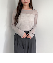 シアーリブカットＴＯＰＳ