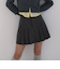 サイドプリーツミニスカート