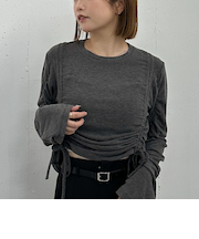 ドロストギャザーカットＴＯＰＳ